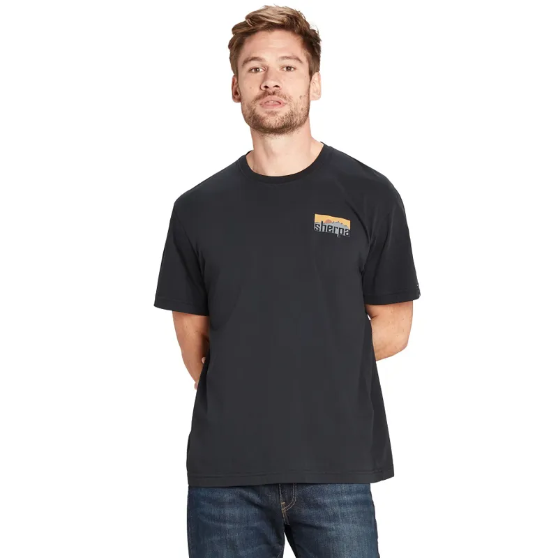 Sherpa Mens Sokaa Tee Black Sherpa-1